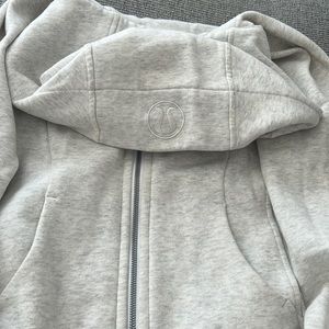 Lululemon size 4 scuba hoodie. Some staining near thumb holes